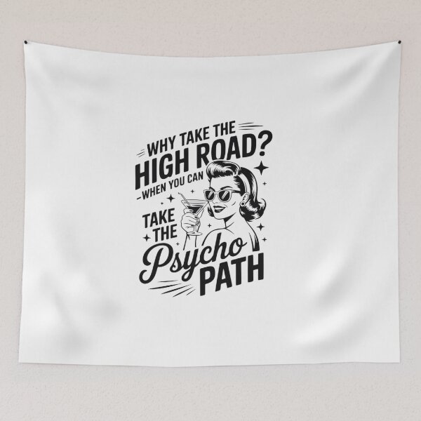 Item preview, Take the Psycho Path designed and sold by ShadesofHappy.