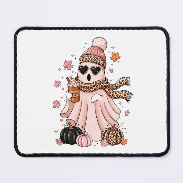 Item preview, Stylish Ghost with Winter Accessories designed and sold by pintartipuduran.