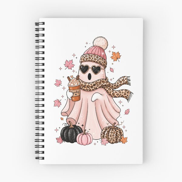 Item preview, Stylish Ghost with Winter Accessories designed and sold by pintartipuduran.