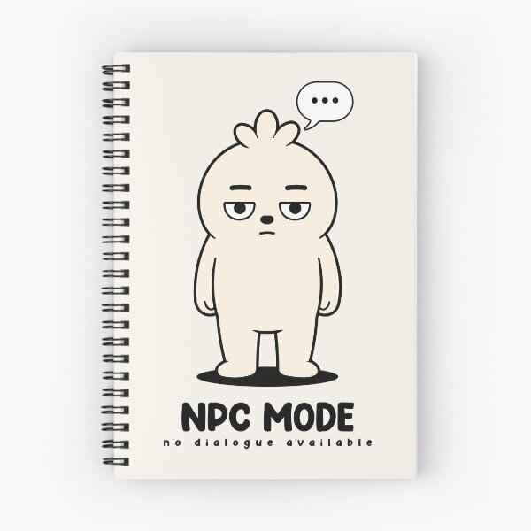 Item preview, NPC Mode | Emotionally Offline Meme designed and sold by Zerhof.