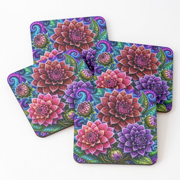 Item preview, Lab Visions 135: Dahlia Flowers designed and sold by The Psychedelic Anarchist.