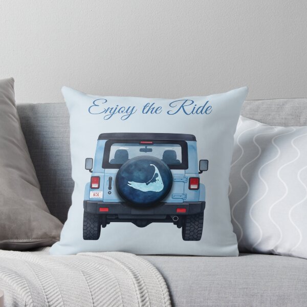 Item preview, Enjoy the Ride Nantucket Blue Car designed and sold by Coastal Joy.