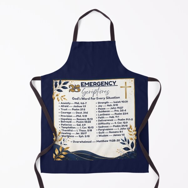 Item preview, 25 Emergency Scriptures designed and sold by tellit24seven.