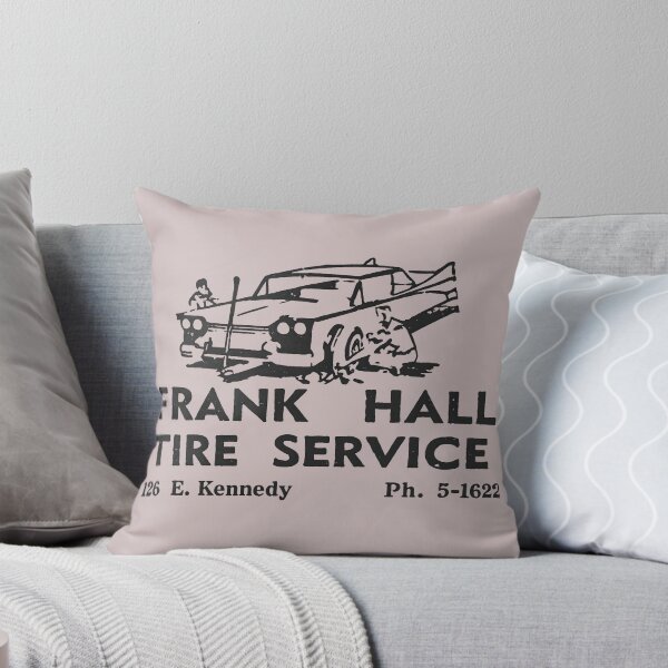 Item preview, Frank Hall Tire Service Spartanburg Dark Print designed and sold by Collectology.