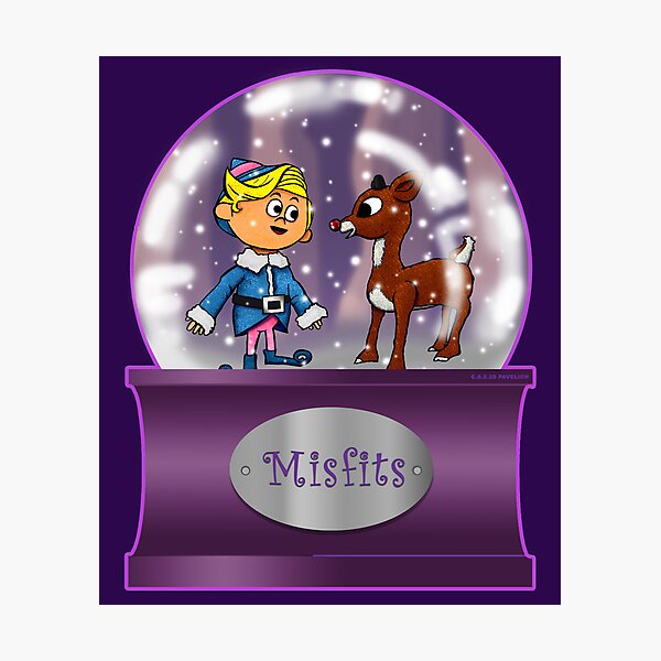 Item preview, Misfits Snow Globe designed and sold by Normbot2000.