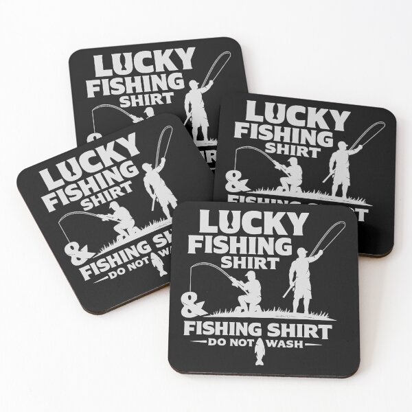 Item preview, Lucky Fishing Shirt Do Not Wash,Funny Fishing designed and sold by CloudyPress.