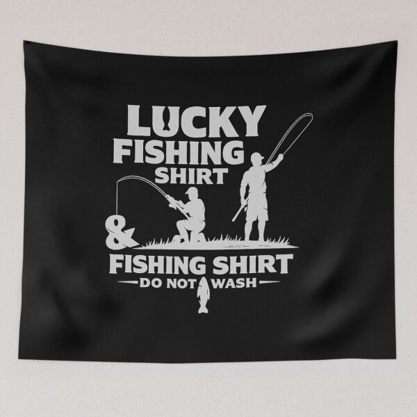 Item preview, Lucky Fishing Shirt Do Not Wash,Funny Fishing designed and sold by CloudyPress.