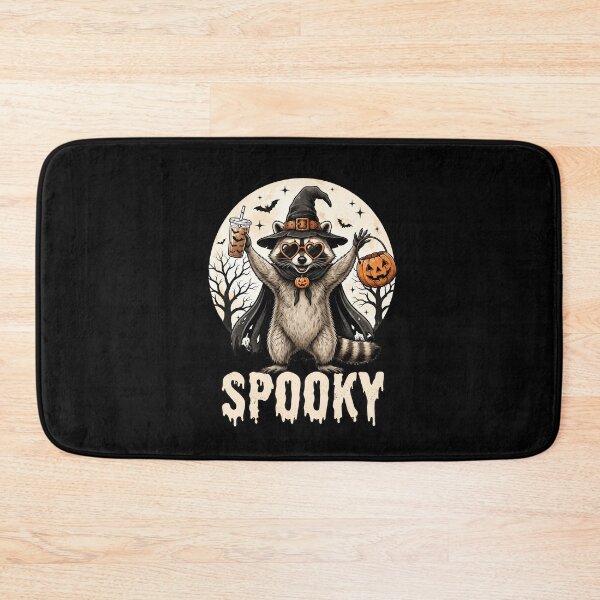 Item preview, Halloween Raccoon with Pumpkin designed and sold by pintartipuduran.