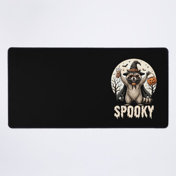 Item preview, Halloween Raccoon with Pumpkin designed and sold by pintartipuduran.