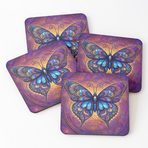 Item preview, Lab Visions 070: Psychedelic Butterfly Sacred Geometry Art designed and sold by The Psychedelic Anarchist.