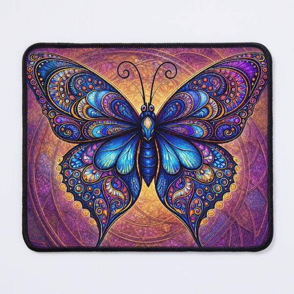 Item preview, Lab Visions 070: Psychedelic Butterfly Sacred Geometry Art designed and sold by The Psychedelic Anarchist.