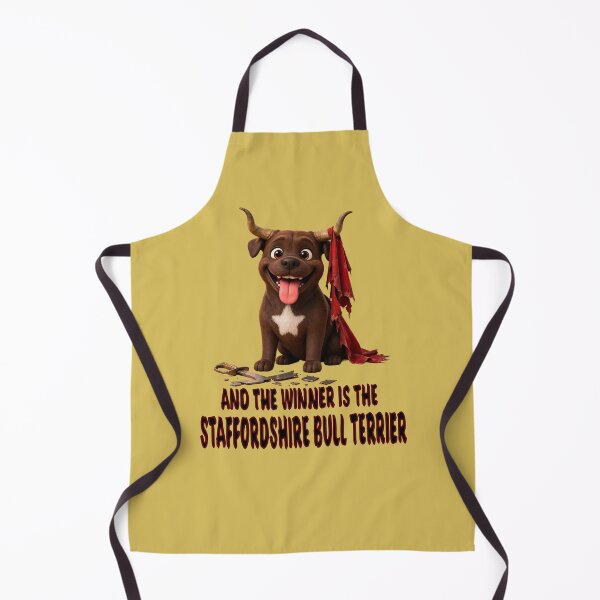 Item preview, Staffordshire Bullterrier Matador gets a lesson designed and sold by SmARTNiki.