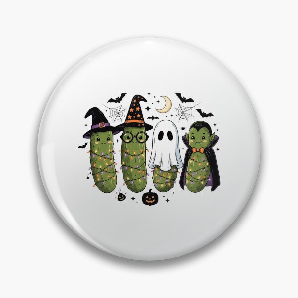 Item preview, Halloween Pickle Characters designed and sold by pintartipuduran.