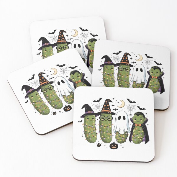 Item preview, Halloween Pickle Characters designed and sold by pintartipuduran.