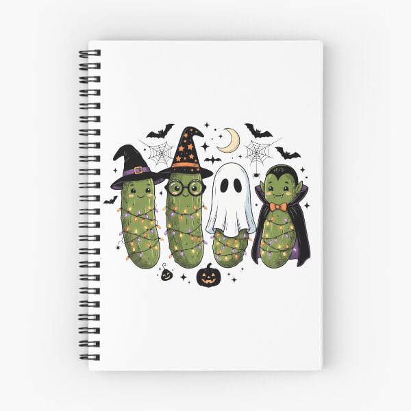 Item preview, Halloween Pickle Characters designed and sold by pintartipuduran.