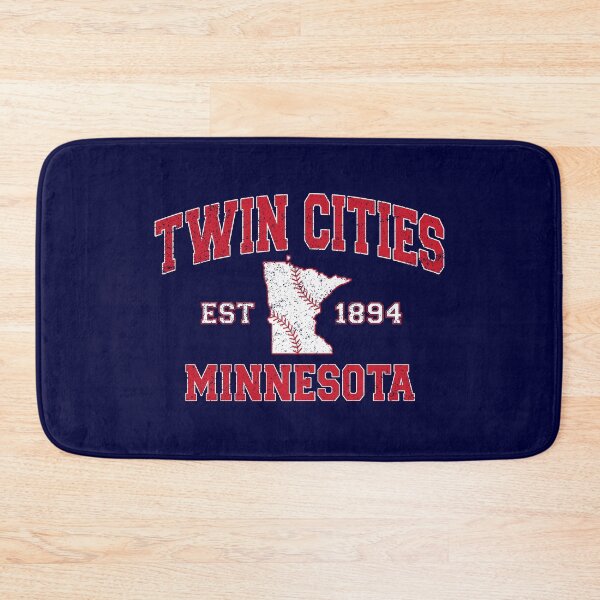 Item preview, Vintage Twin Cities Minnesota MN Map Distressed Baseball Fans Team Spirit designed and sold by RockTheFeal.