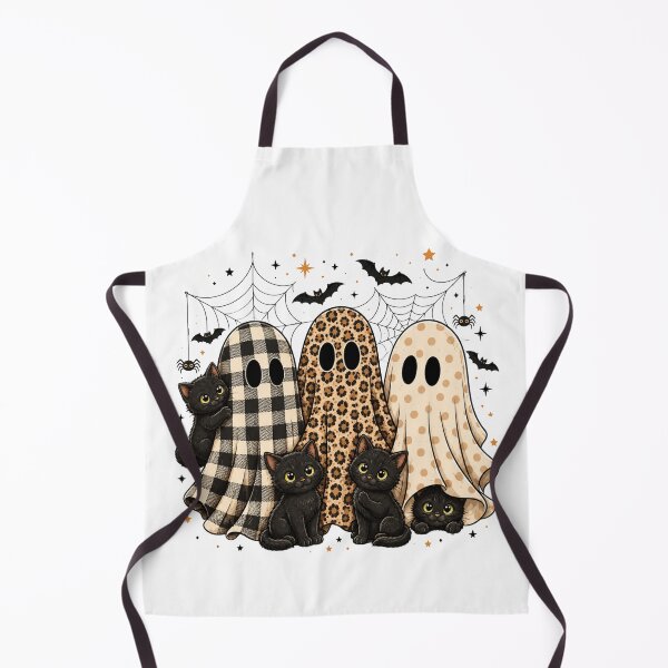 Item preview, Ghosts and Cats Halloween Gathering designed and sold by pintartipuduran.