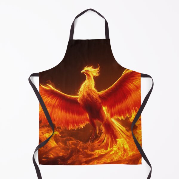 Item preview, Majestic Phoenix Rising from Swirling Flames designed and sold by StudioForge.