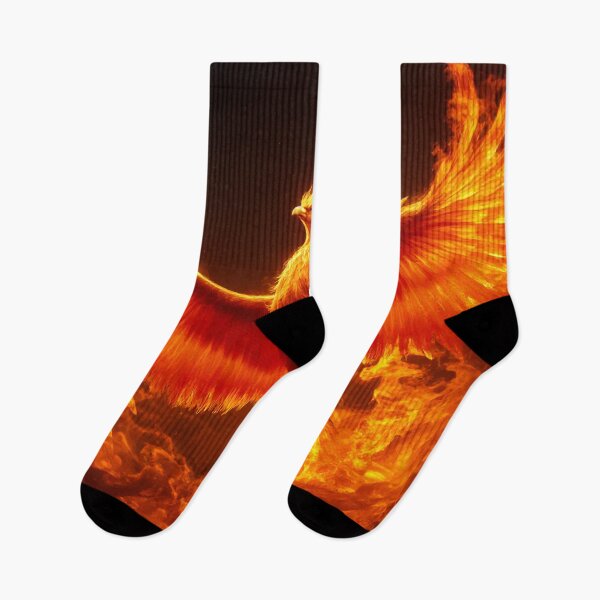 Item preview, Majestic Phoenix Rising from Swirling Flames designed and sold by StudioForge.