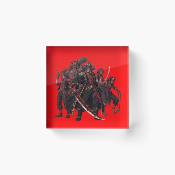 Item preview, Demon Pirates designed and sold by Villain Vault.