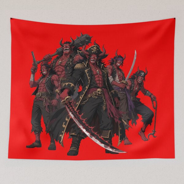 Item preview, Demon Pirates designed and sold by Villain Vault.
