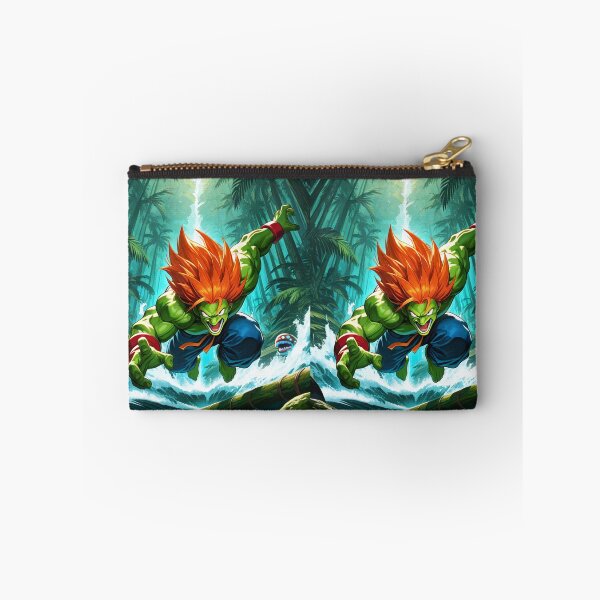 Item preview, Video Games - Emblematic Green Fighter, Electric Jungle Fury designed and sold by Zone--Gaming.