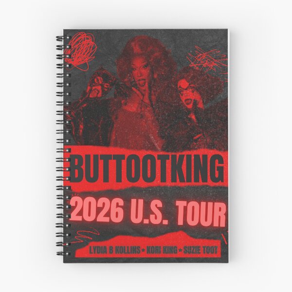 Item preview, Buttootking 2026 Tour poster designed and sold by suzietootredwig.