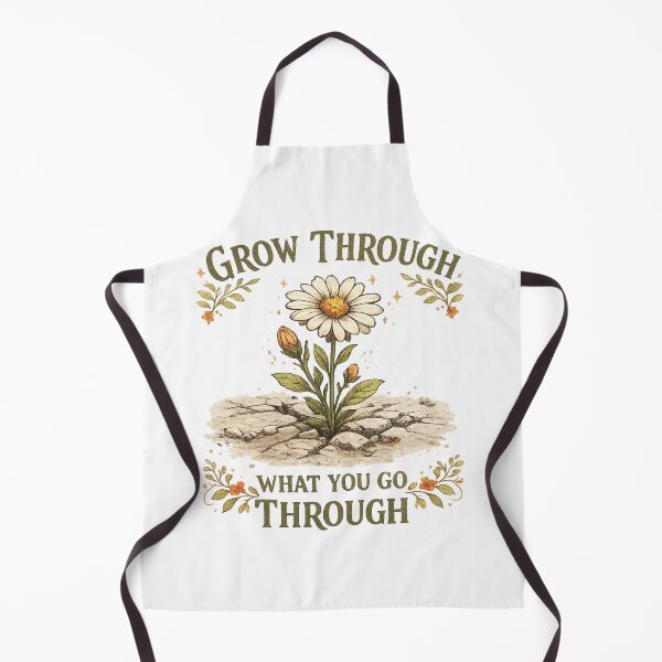 Item preview, Grow Through What You Go Through | Inspirational Flower Growing Through Concrete T-Shirt designed and sold by Jcastro0115.