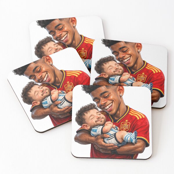 Item preview, Messi & Yamal Funny soccer football  designed and sold by LavIsInTheAir.