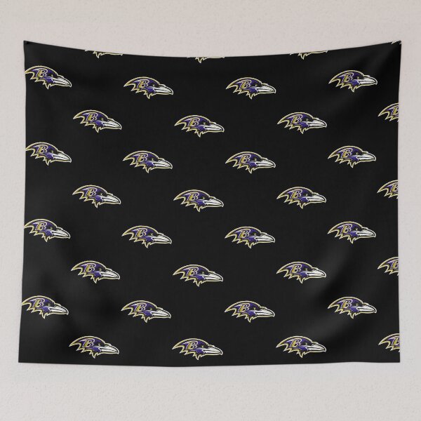 Item preview, Baltimore Ravens NFL Logo Mascot Classic Drawing designed and sold by Luke Foran Sports Art.