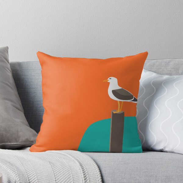 Item preview, Seagull near a Sandy Beach designed and sold by ROSE ANN BANILAR.