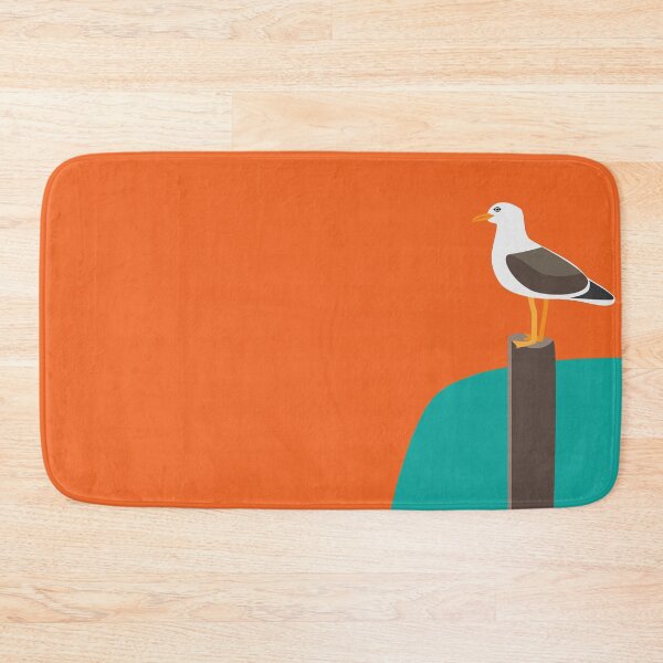 Item preview, Seagull near a Sandy Beach designed and sold by ROSE ANN BANILAR.