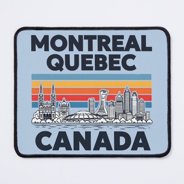 Item preview, Montreal Canada Retro Skyline  designed and sold by HowToCanadian.