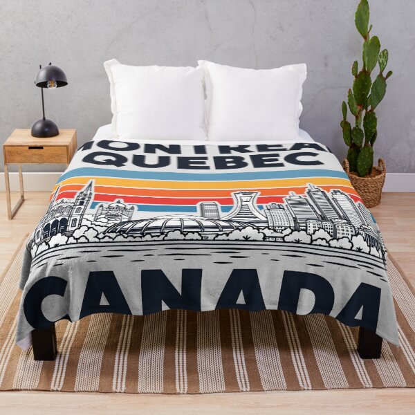Item preview, Montreal Canada Retro Skyline designed and sold by HowToCanadian.