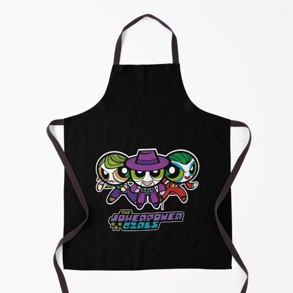 Item preview, The Jokerpower Girls DC Villains Powerpuff Mashup Crossover Fan designed and sold by visionsunveiled.