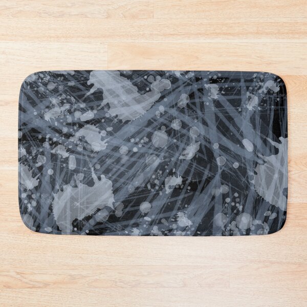 Item preview, Black and White Abstract Paint Splatter Background designed and sold by SweetLilith.