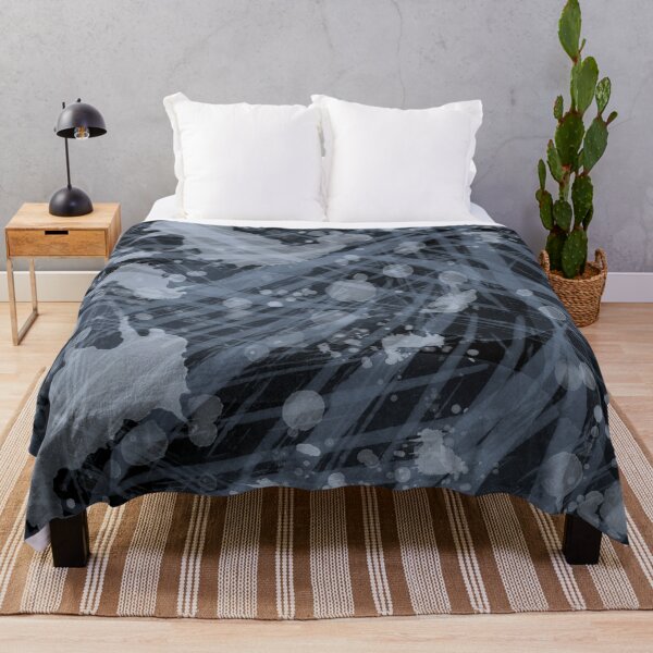 Item preview, Black and White Abstract Paint Splatter Background designed and sold by SweetLilith.