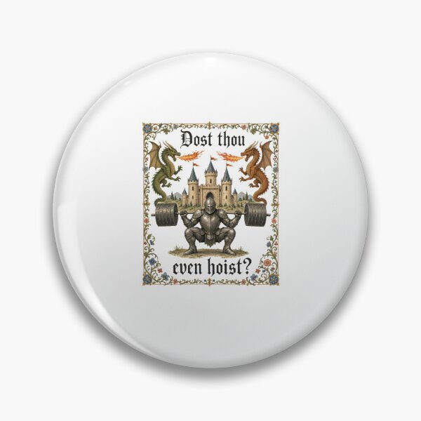 Item preview, Dost Thou Even Hoist Medieval Gym designed and sold by bobcatmarty.