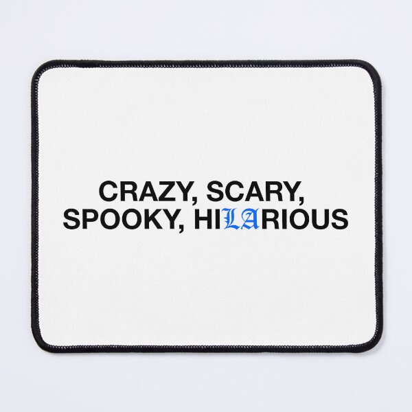 Item preview, Crazy Scary Spooky Hilarious Shirt – GNX Inspired Rap & Hip Hop Graphic designed and sold by KnowlegeBodega.