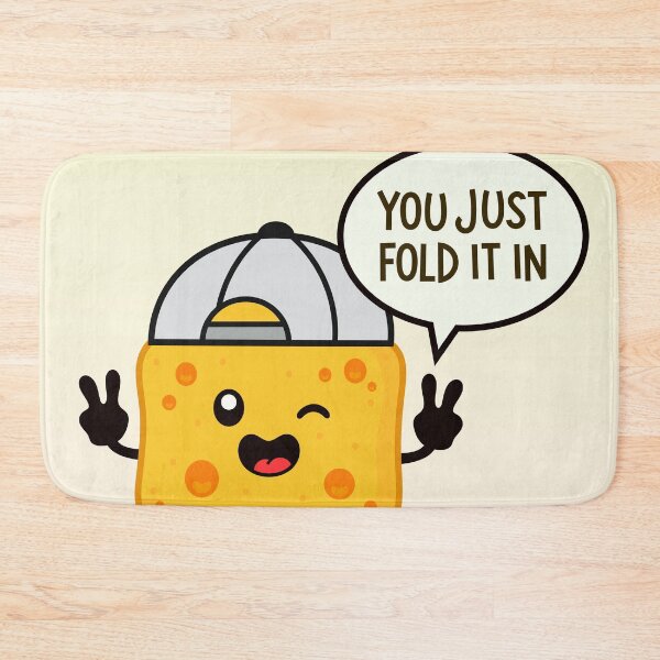 Item preview, The Cheese Homie.You just Fold it in! designed and sold by DibujandoPorfa.