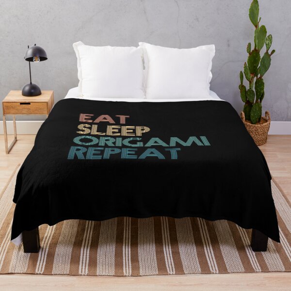 Item preview, Eat Sleep Origami Repeat - Gift For Origami Fans designed and sold by kindxinn.