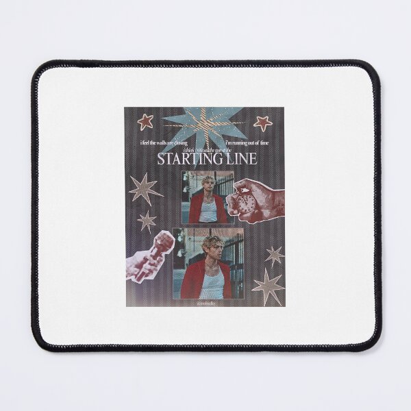 Item preview, luke hemmings' "starting line" inspired graphic designed and sold by evolvedky.