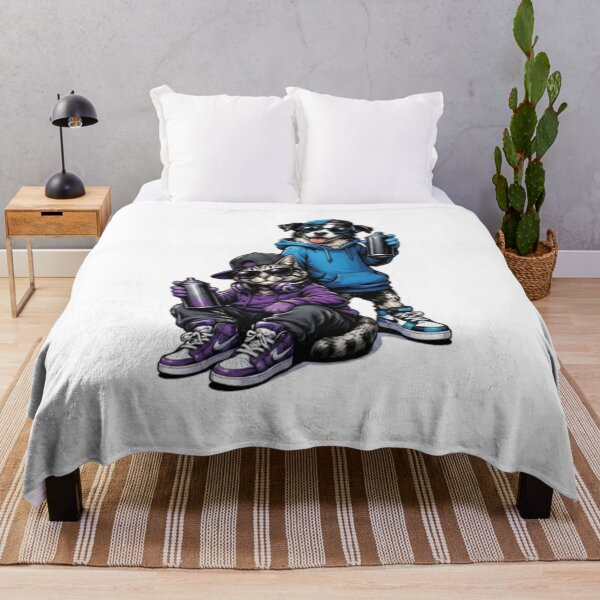Item preview, Urban Graffiti Cat and Dog Duo designed and sold by Snurly.