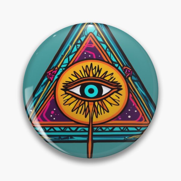 Item preview, Galactic Eye Kaleidoscope: Trippy Psychedelic Masterpiece in Vibrant Swirls - Limited Edition designed and sold by PSYCRAFTINGSTORE.