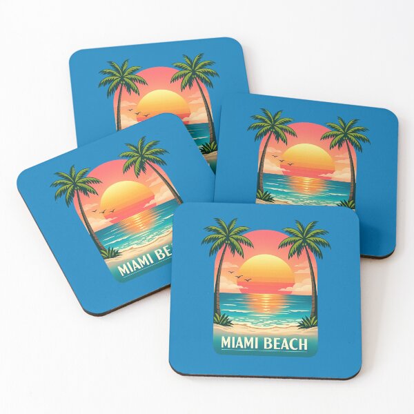 Item preview, Miami Beach Tropical Sunset Art Deco Phone Case designed and sold by piketo.