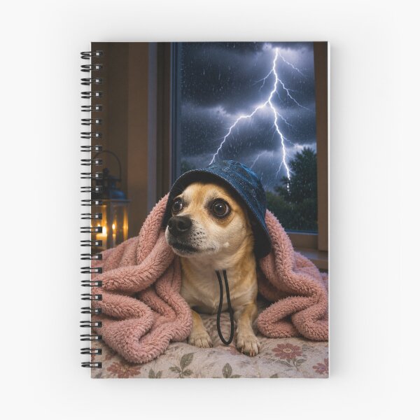 Item preview, Chihuahua kept warm during the storm designed and sold by Animal Passion Designs.