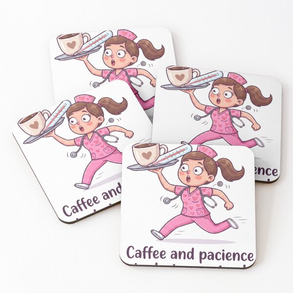 Item preview, Nurse Life, Powered by coffee & safety protocols designed and sold by amazouz1.