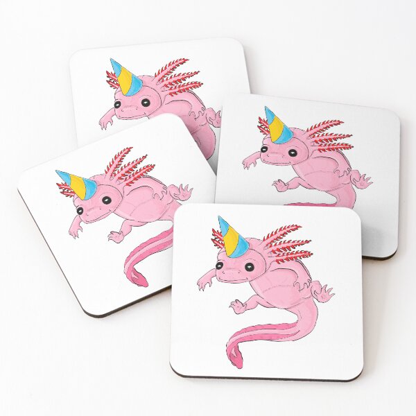 Aperçu de l'œuvre Axolotl de fête créée et vendue par Raulworks.