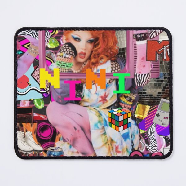 Item preview, Nini Coco collage poster designed and sold by suzietootredwig.