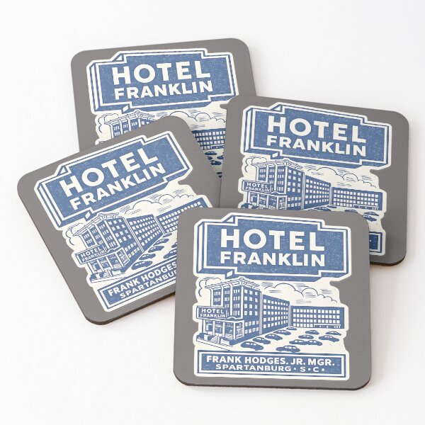 Item preview, Hotel Franklin Spartanburg designed and sold by Collectology.